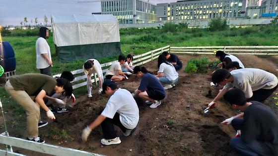 치원하우스) <키워봐요 치원의 숲> 프로그램을 통한 농사 체험